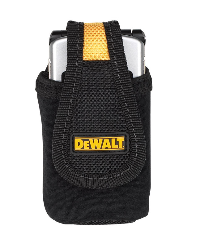 Heavy-duty Polyester Fabric Cell Phone Holder 6.8 In. H X 2.9 In. L Black