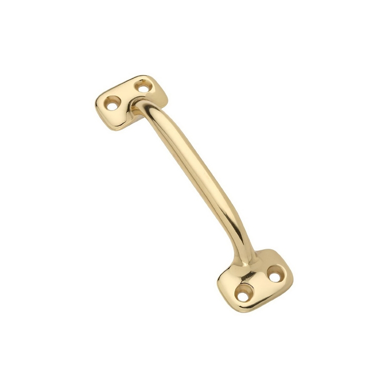 V1970 Series N198-143 Solid Brass Door Pull, 4-1/2 Inches