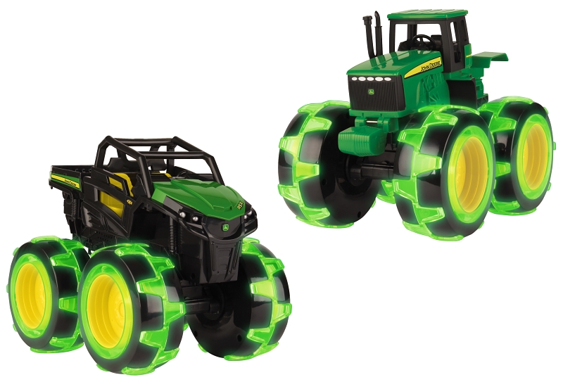 46434b Monster Treads Deluxe Lightning Wheels Tractor Truck Play Vehicle