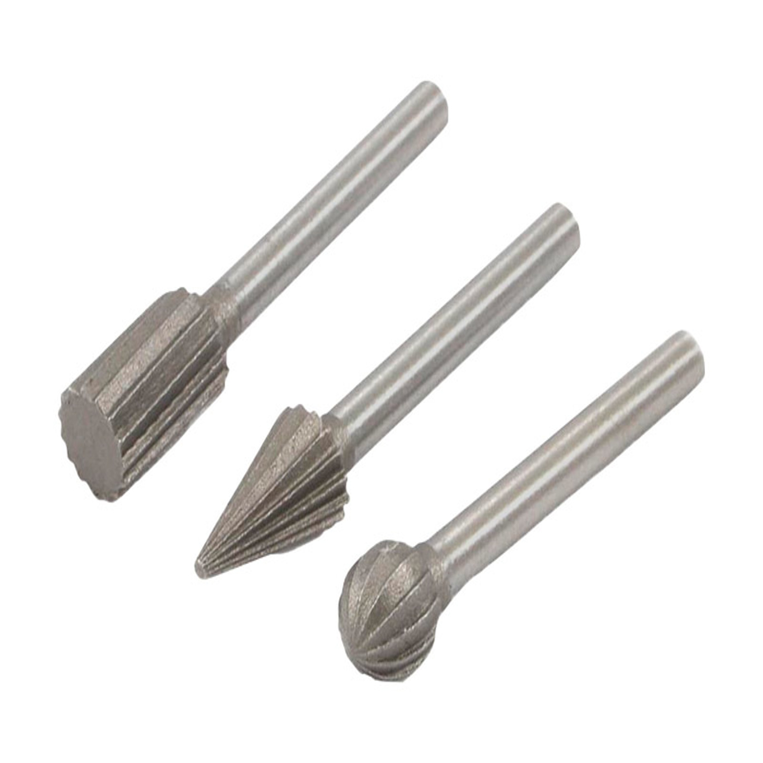 Forney 3 pcs Rotary File Set