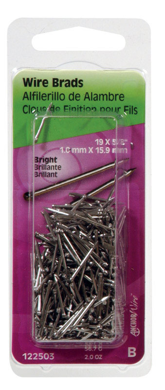 Hillman Anchor Wire 5/8 In. 19 ga 2 Oz. Wire Brad