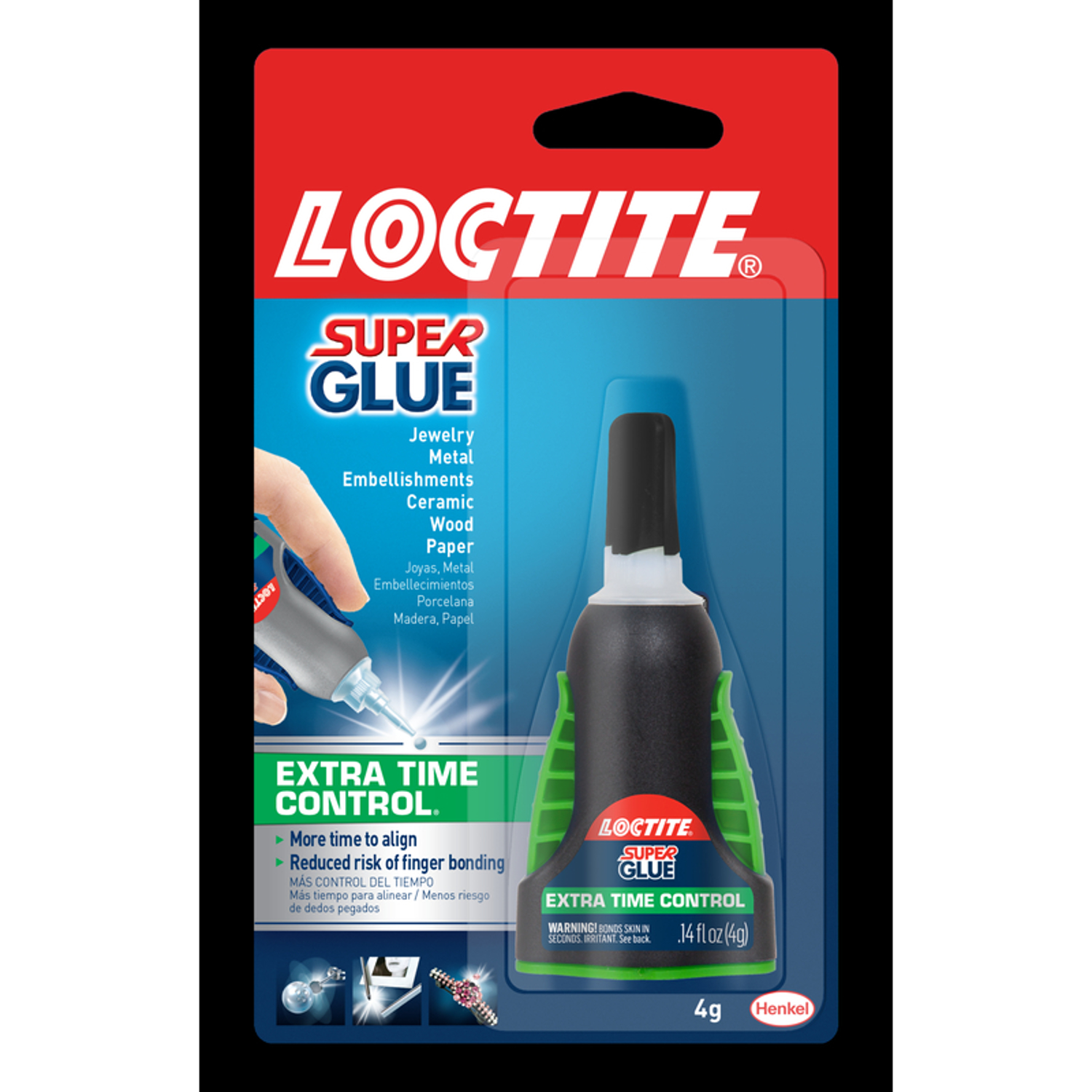 Extra Time Control Super Glue, 4 gm