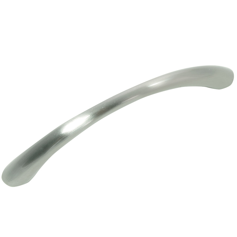 Laurey 3-3/4 In. Center-To-Center Satin Nickel Tapered Bow Pull