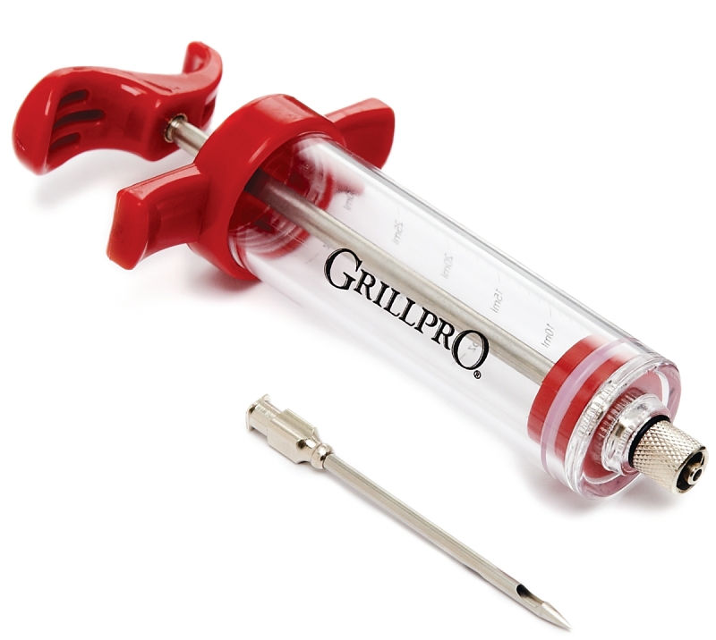 GrillPro Stainless Steel 10 In. Marinade Meat Injector
