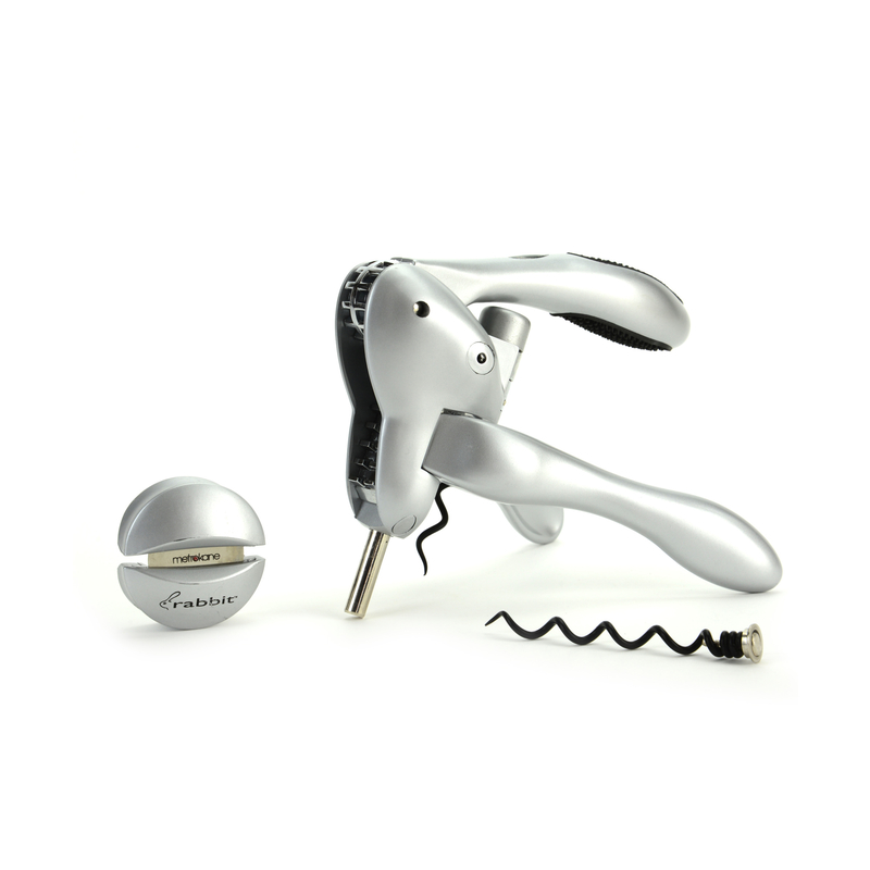 Rabbit Silver Cork Remover Metal