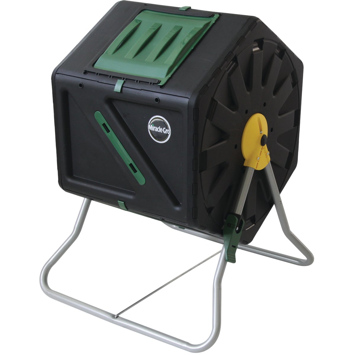 28-gallon Tumbling Composter With Aeration System And Mixing Bars