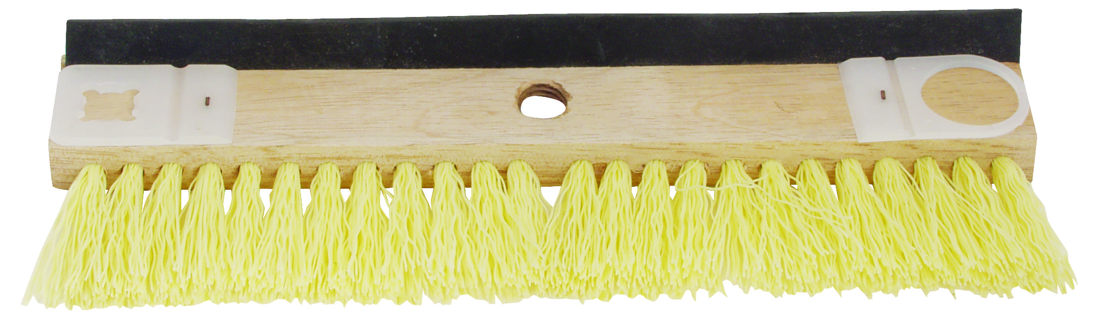 12 Inch Squeegee Driveway Brush With Hardwood Block And Polypropylene Fiber