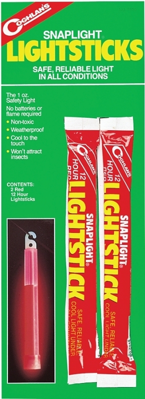 Coghlans Red Lightsticks (2-Pack)