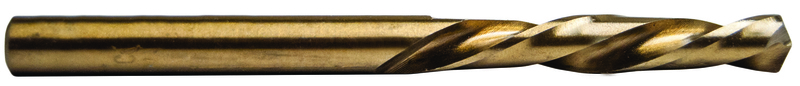 Stub Drill Bit, Left Hand, Cobalt Steel, 1/4-In.