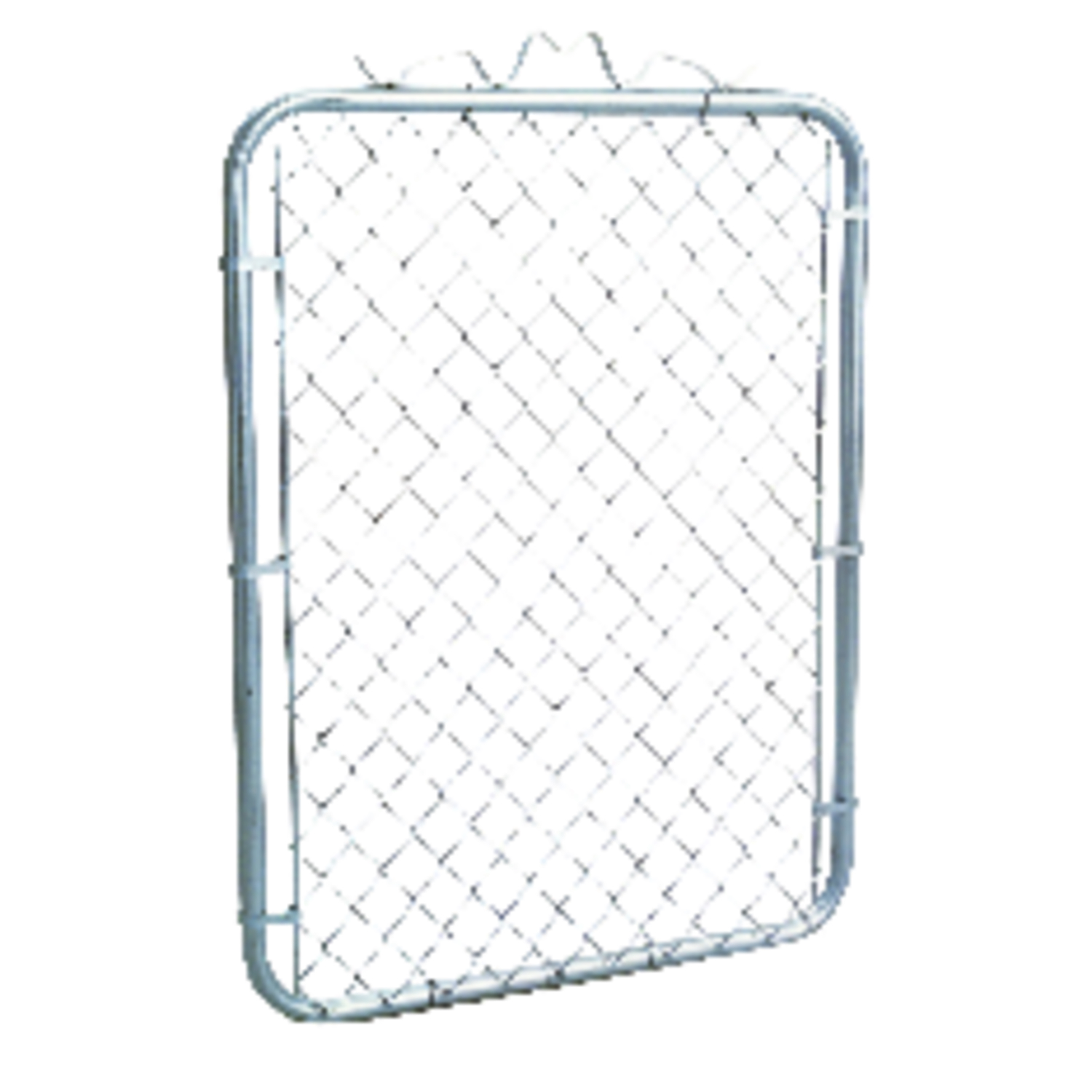 Midwest Air Tech Single Walk 43 In. W. x 46 In. H. Chain Link Gate