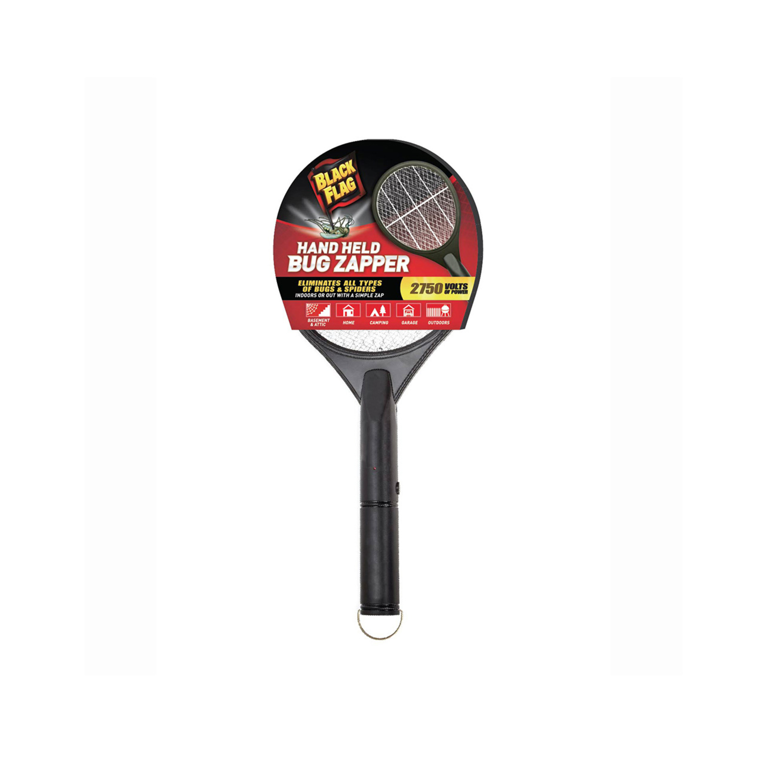 2750v Battery Operated Handheld Racket-style Bug Zapper