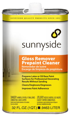 Sunnyside 1 Quart Solvent-Based Gloss Remover