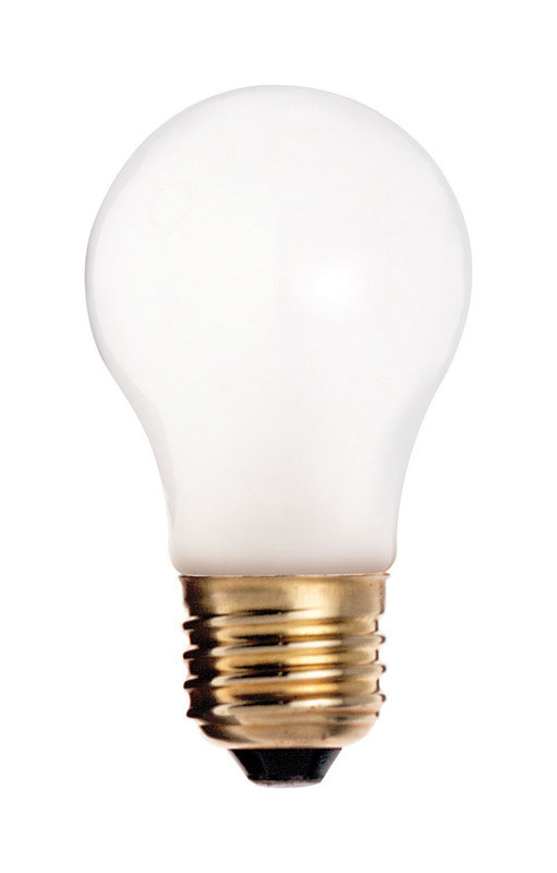 Satco 15W Frosted Soft White Medium Base A15 Dimmable Incandecent Light Bulb (2-Pack)