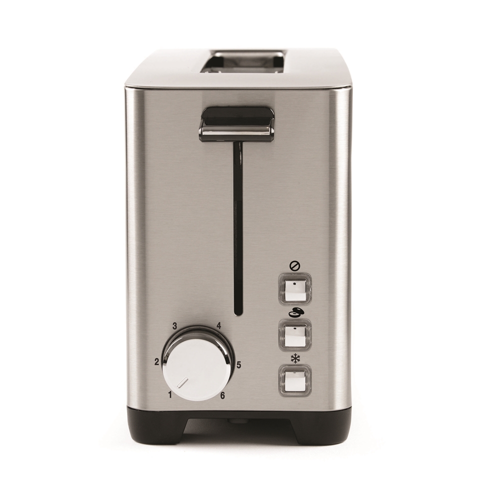 2-slice Stainless Steel Long Slot Toaster Et2072 With Electronic Sensor