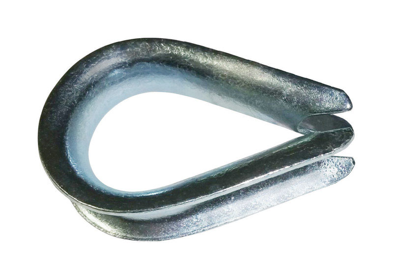 Baron Galvanized Steel Wire Rope Thimble 1-13/16 in. L