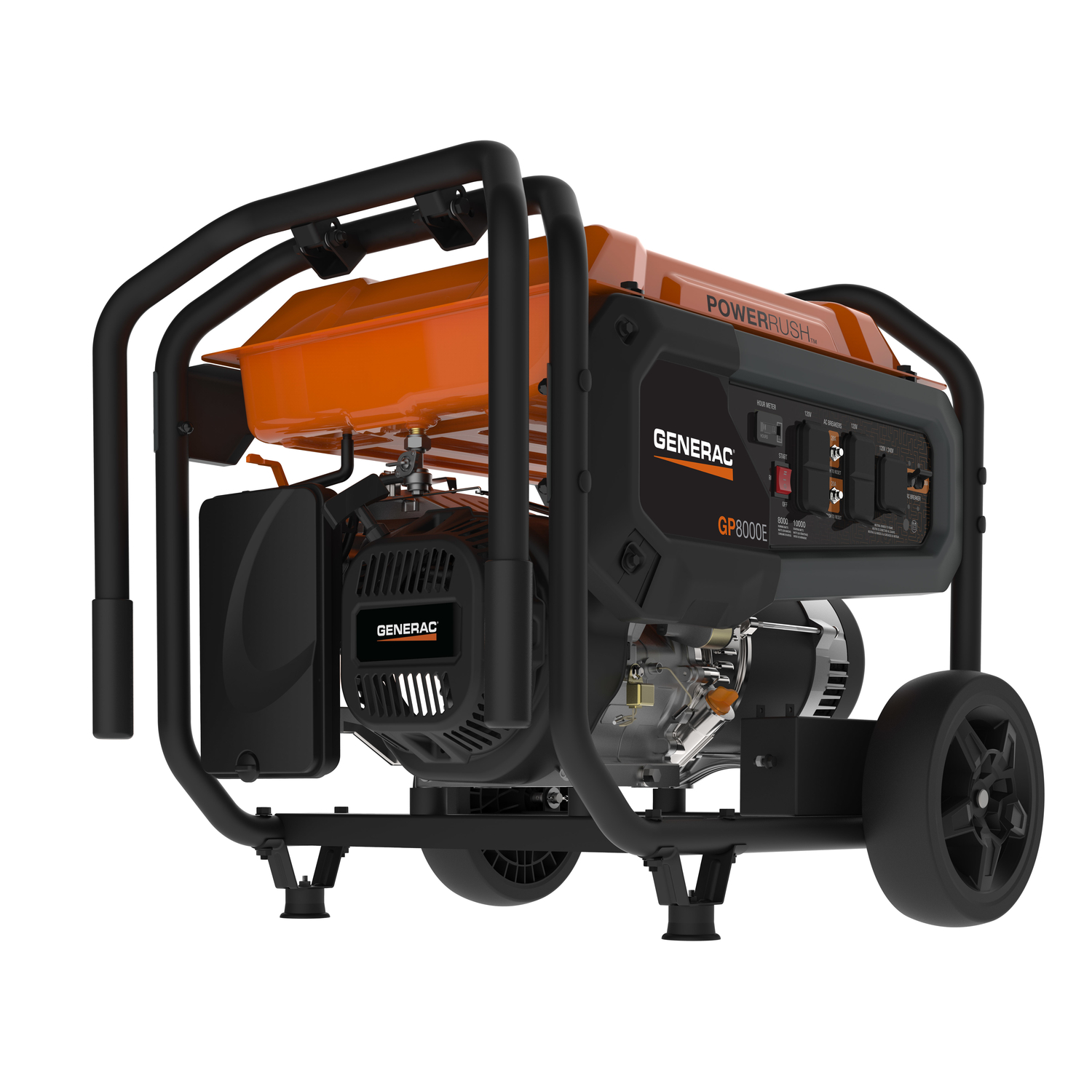 GP Series Portable Generator, 8000-Watts Running