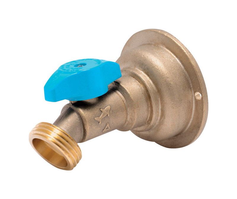 Hose Bibb, 45-Degree, 3/4 x 3/4 In. MHT