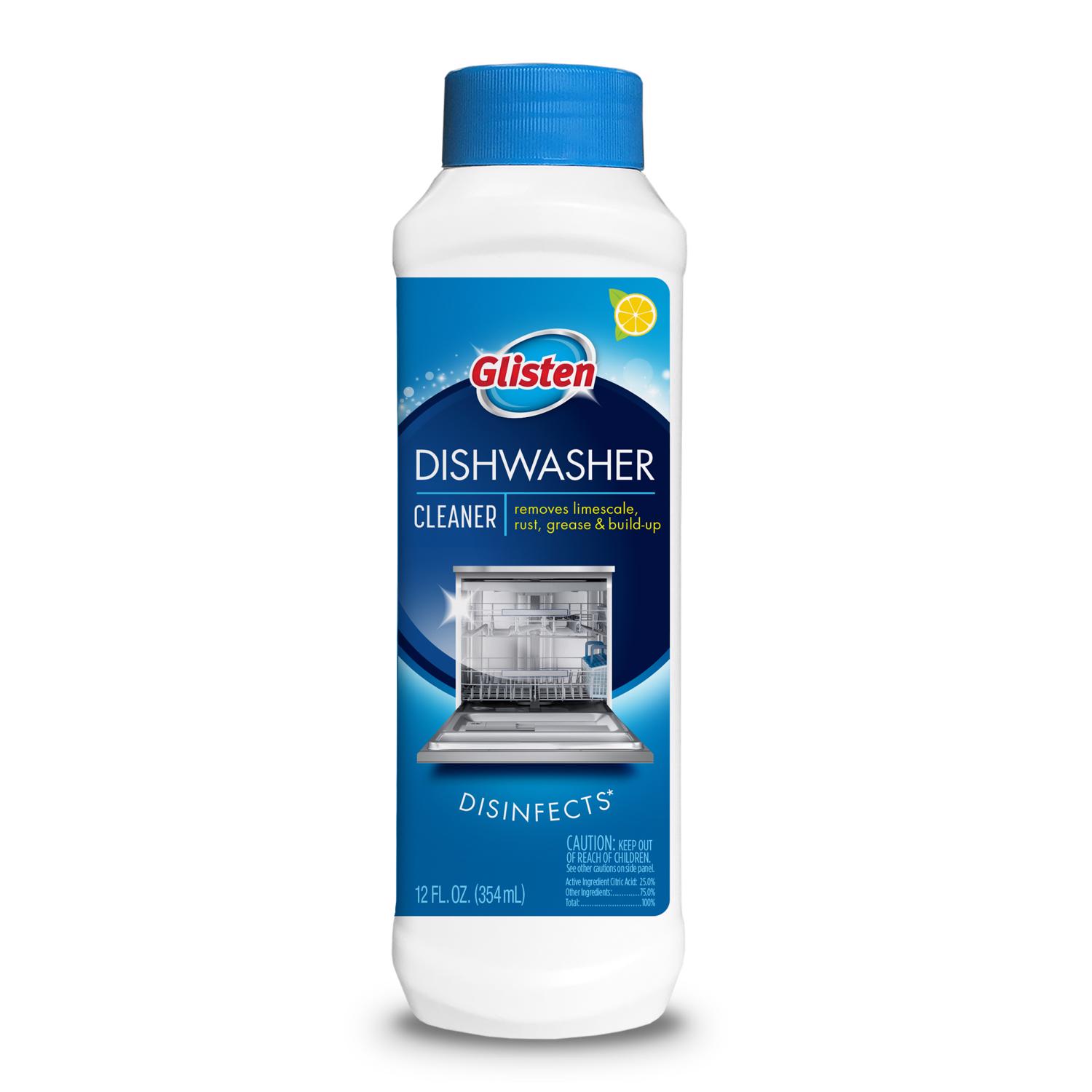 Glisten Dishwasher Cleaner, 12 Oz.