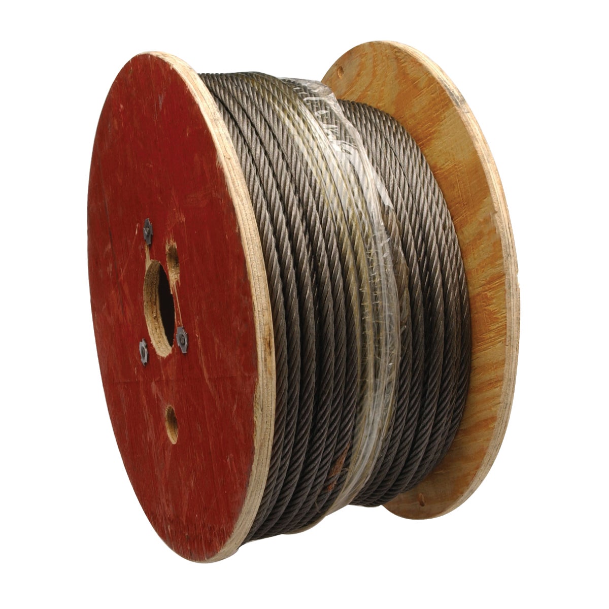 6x19 Fiber Core Wire Rope, 5/16 In. Diameter, 500 Feet Length