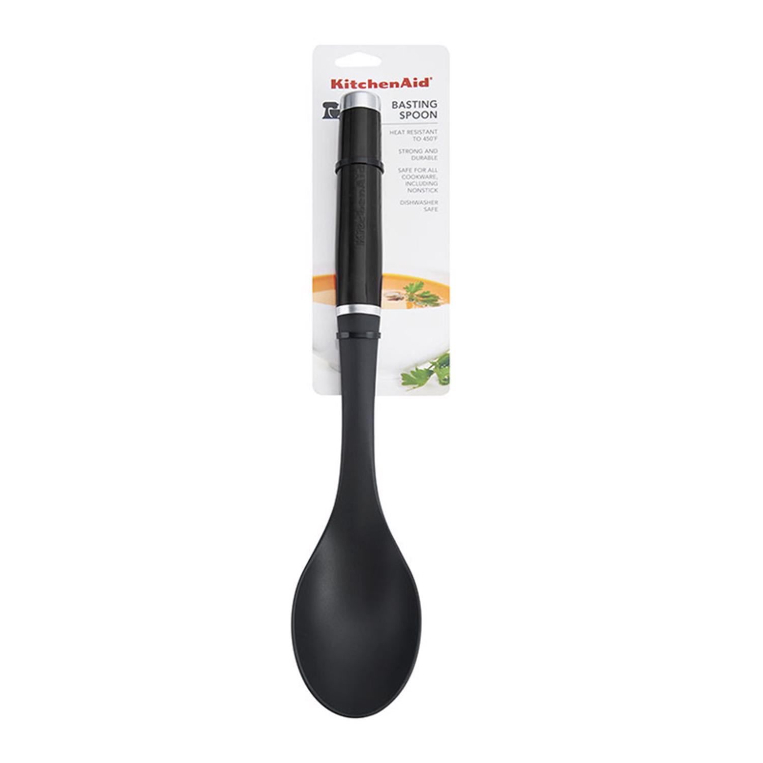KitchenAid 13 In. Black Nylon Basting Spoon