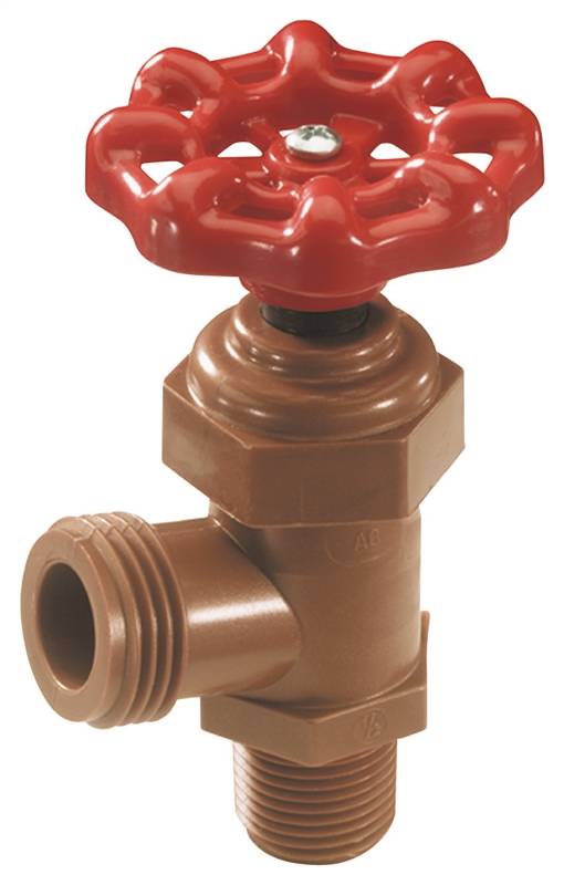 Bdm-0500-t Boiler Drain Valve, 1/2 Inch Mip, Acetyl Construction