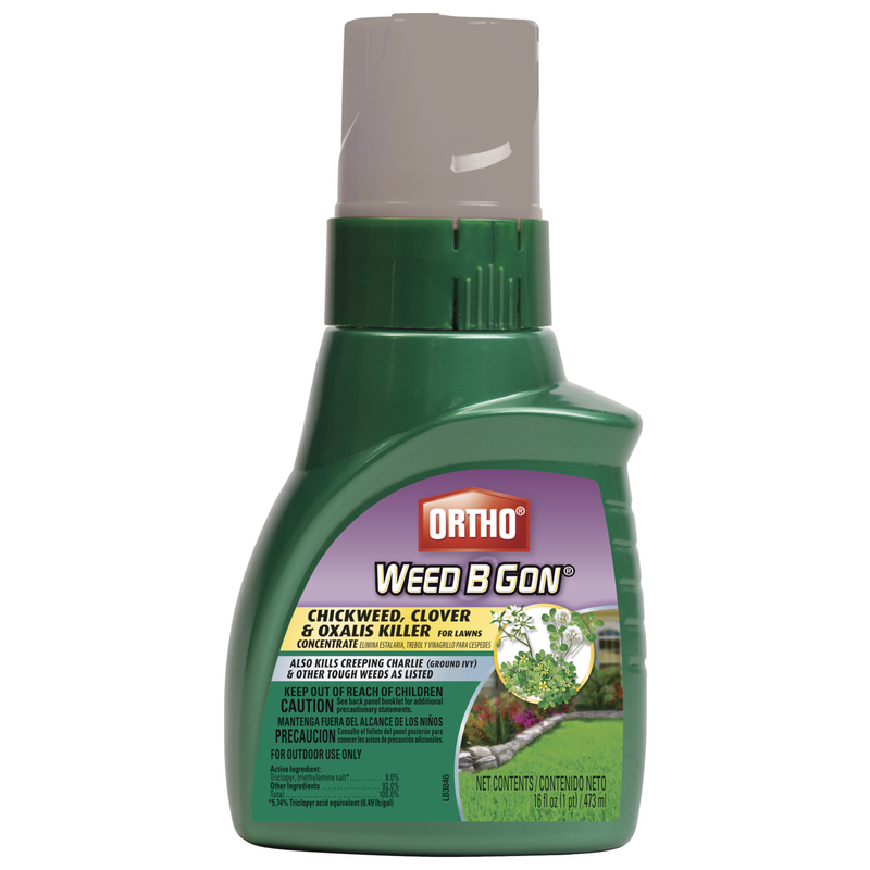 Weed B Gon 16 Oz. Concentrate Chickweed, Clover & Oxalis Killer For Lawns
