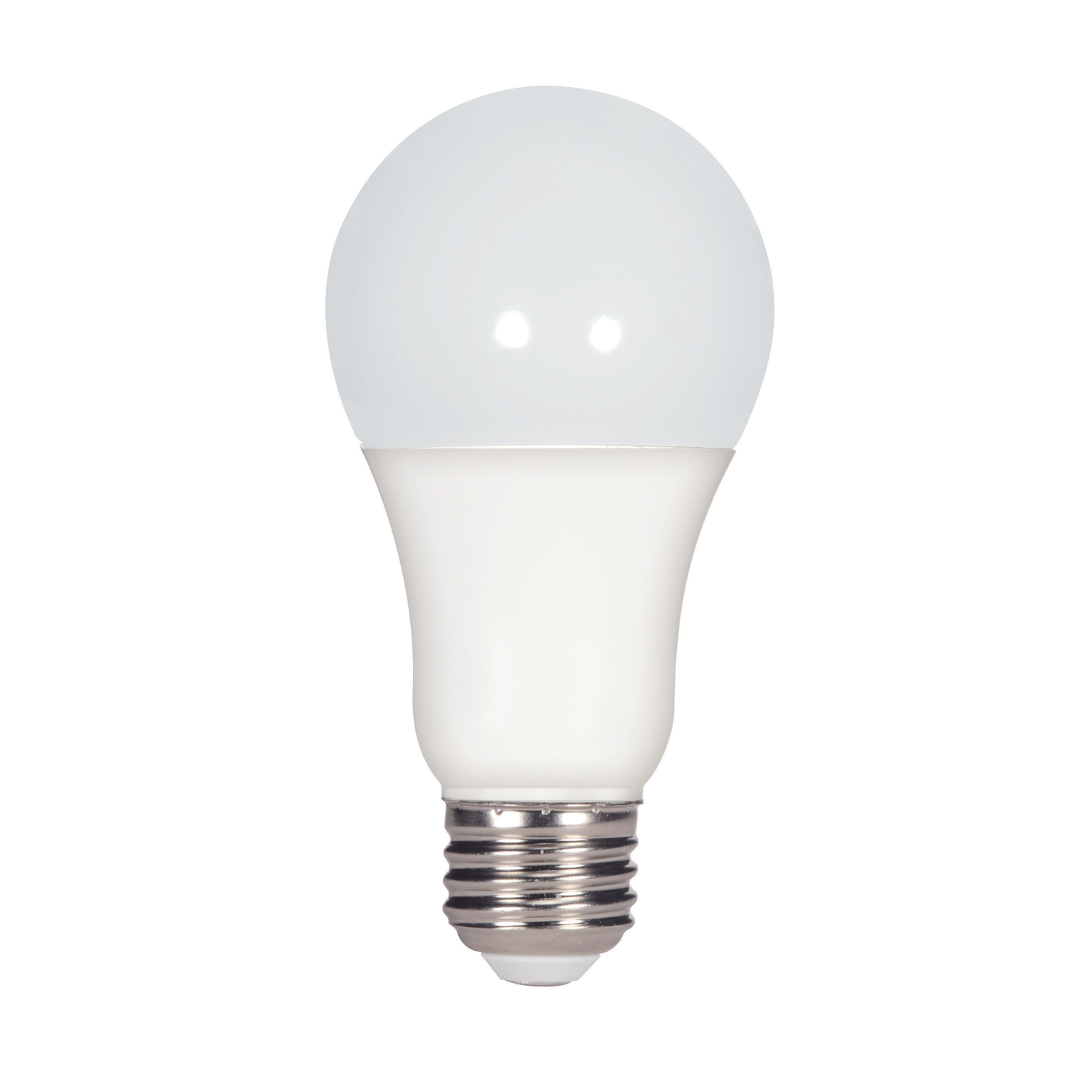 Satco 75W Equivalent Warm White A19 Medium Dimmable LED Light Bulb
