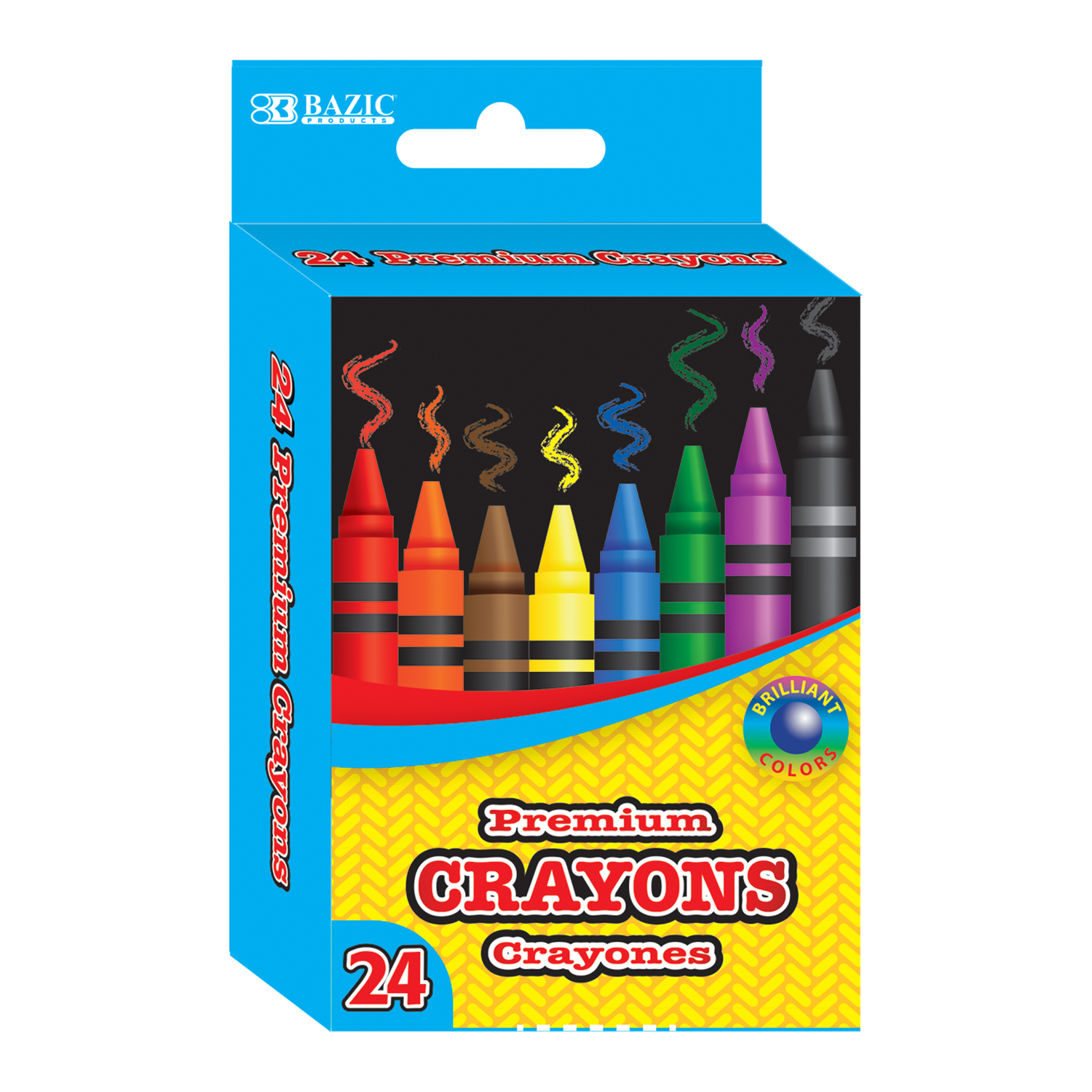 Bazic - Products Crayons - 24/pk