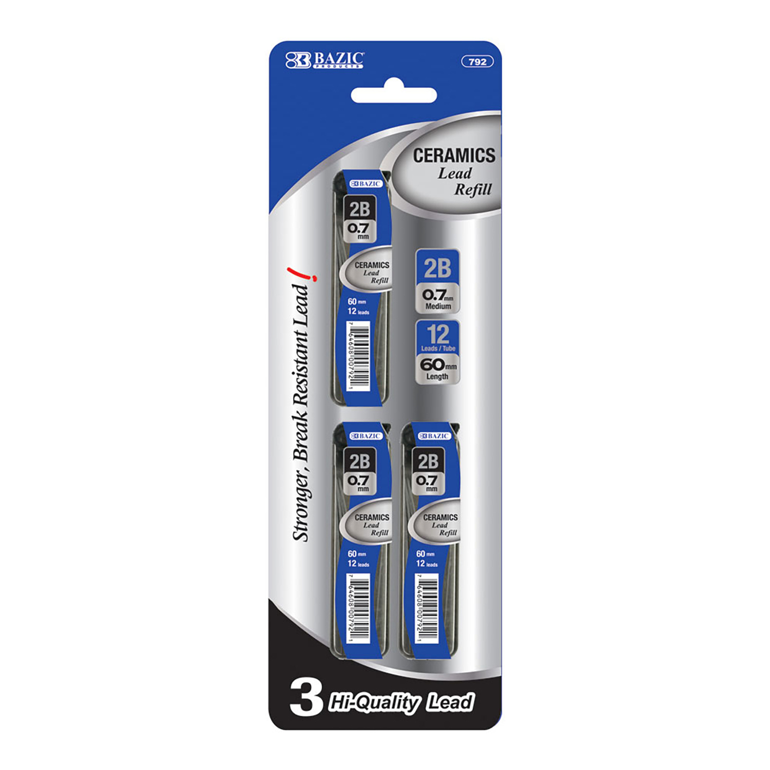 Bazic Products 0.7 mm Mechanical Pencil Leads 3 pk