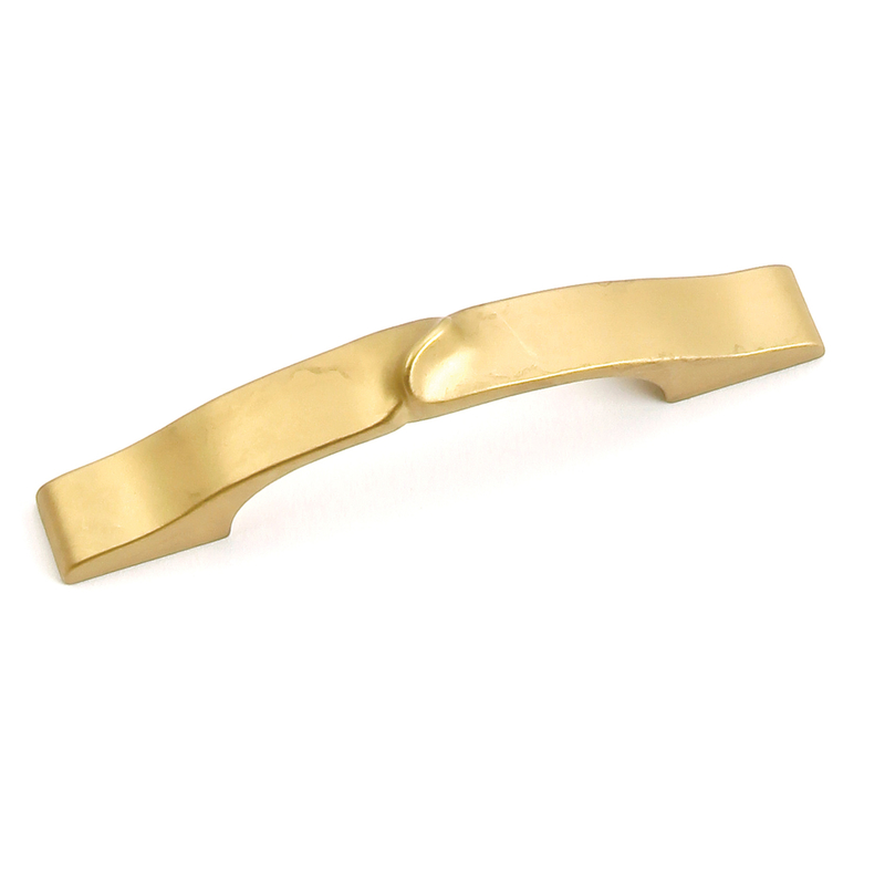Laurey 38304 Satin Brass Pulls 3 Inch Center to Center Arch Pull in Satin Brass from the Highline Collection