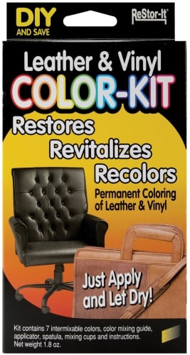 Leather And Vinyl Repair Color Kit - Model Mas-18076