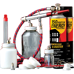 Vfan Portable Airbrush Spray System Model 0100 - Complete Airbrush Kit