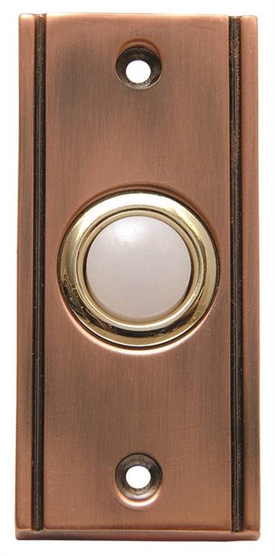 Thomas & Betts DH1635L Carlon Wired Button Copper Lighted