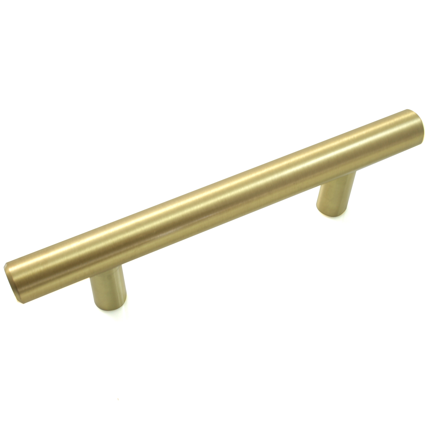 Melrose 3 In. Satin Brass T-bar Cabinet Drawer Pull - Model 87014