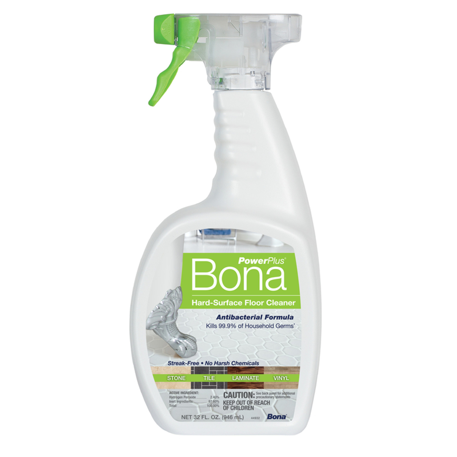 Powerplus 32 Oz. Antibacterial Hard-surface Floor Cleaner Wm851051001