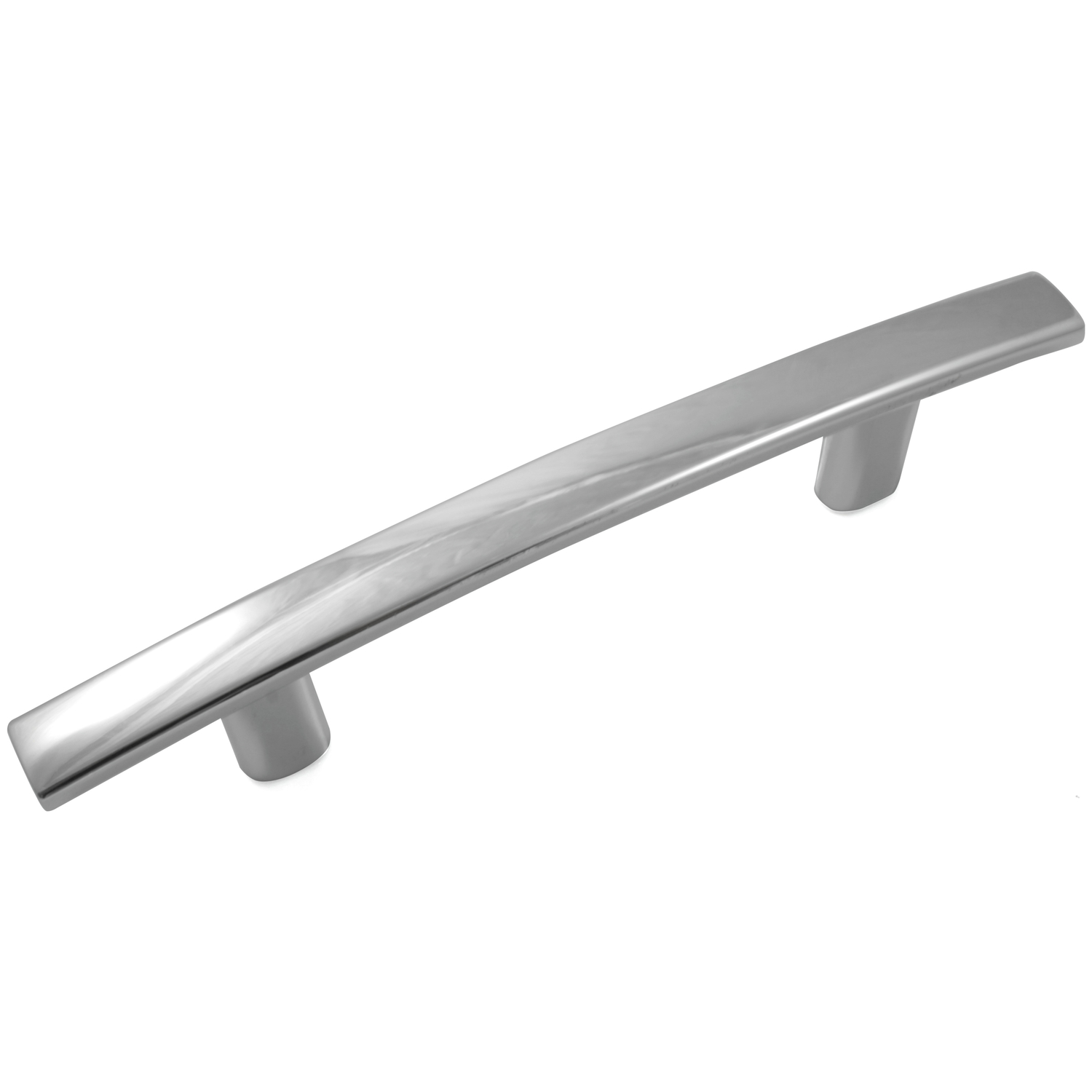 Contempo 3 In. Polished Chrome Cabinet Drawer Pull - Contemporary Design