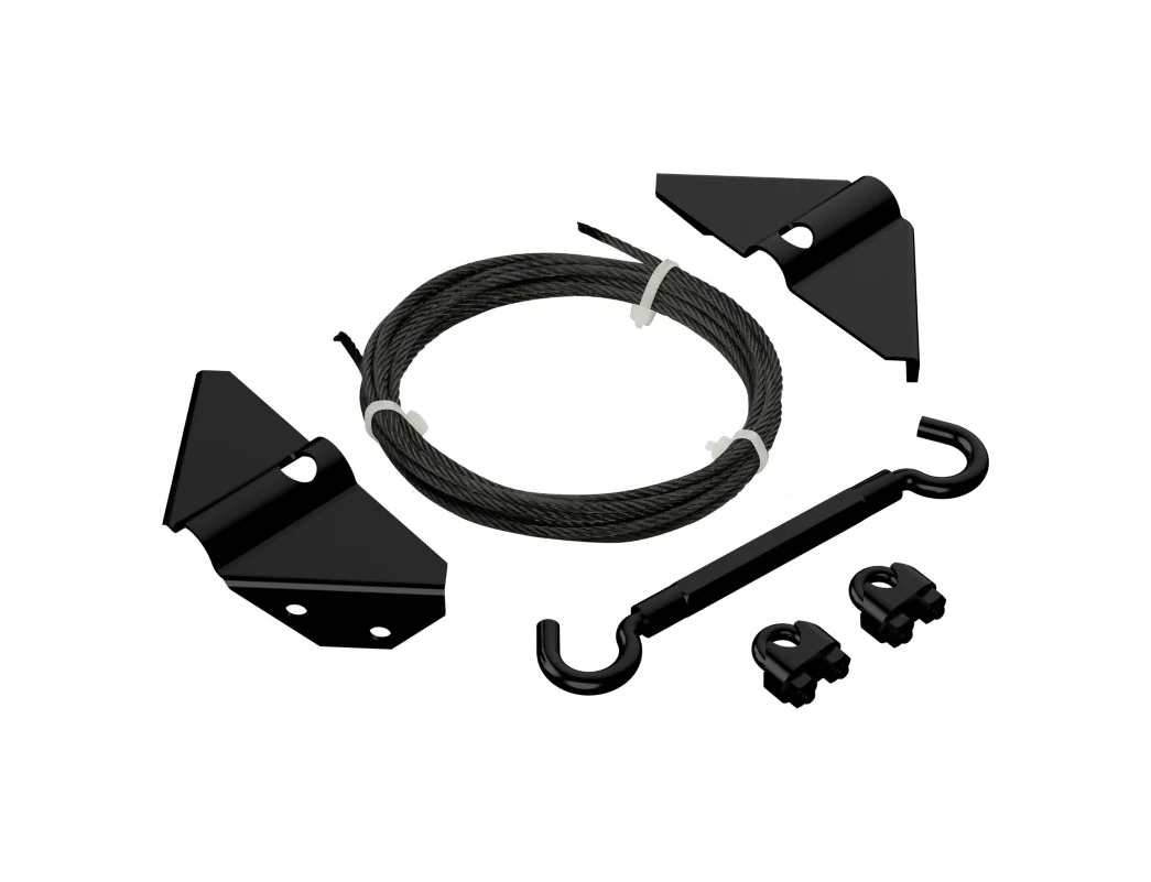 National Hardware Black Anti-Sag Gate Kit