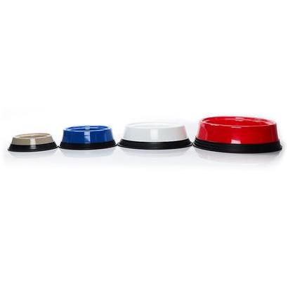 JW Pet Skid Stop Polypropylene Round Jumbo Pet Food Bowl