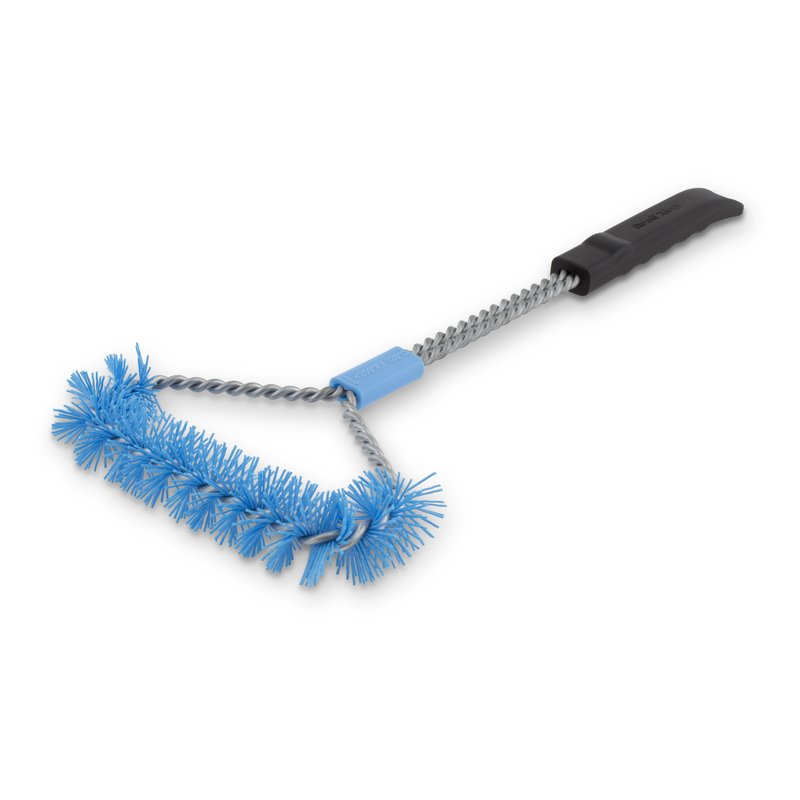 Broil King 18.11 In. Twisted Nylon Tri-Head Grill Cleaning Brush