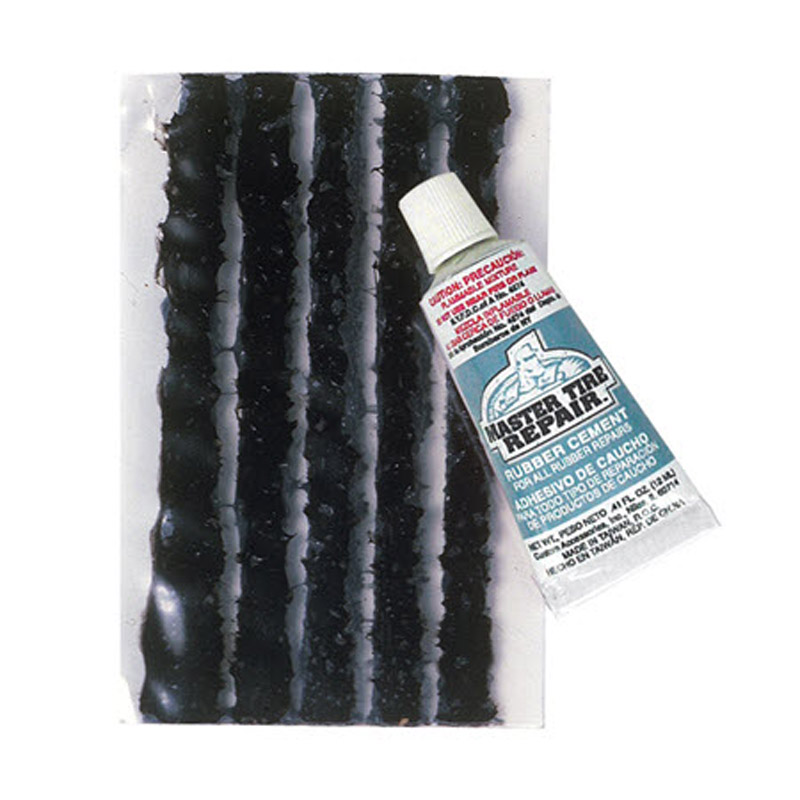Slime Deluxe Tubeless Tire Patch  Repair Kit & Glue (5-Piece)