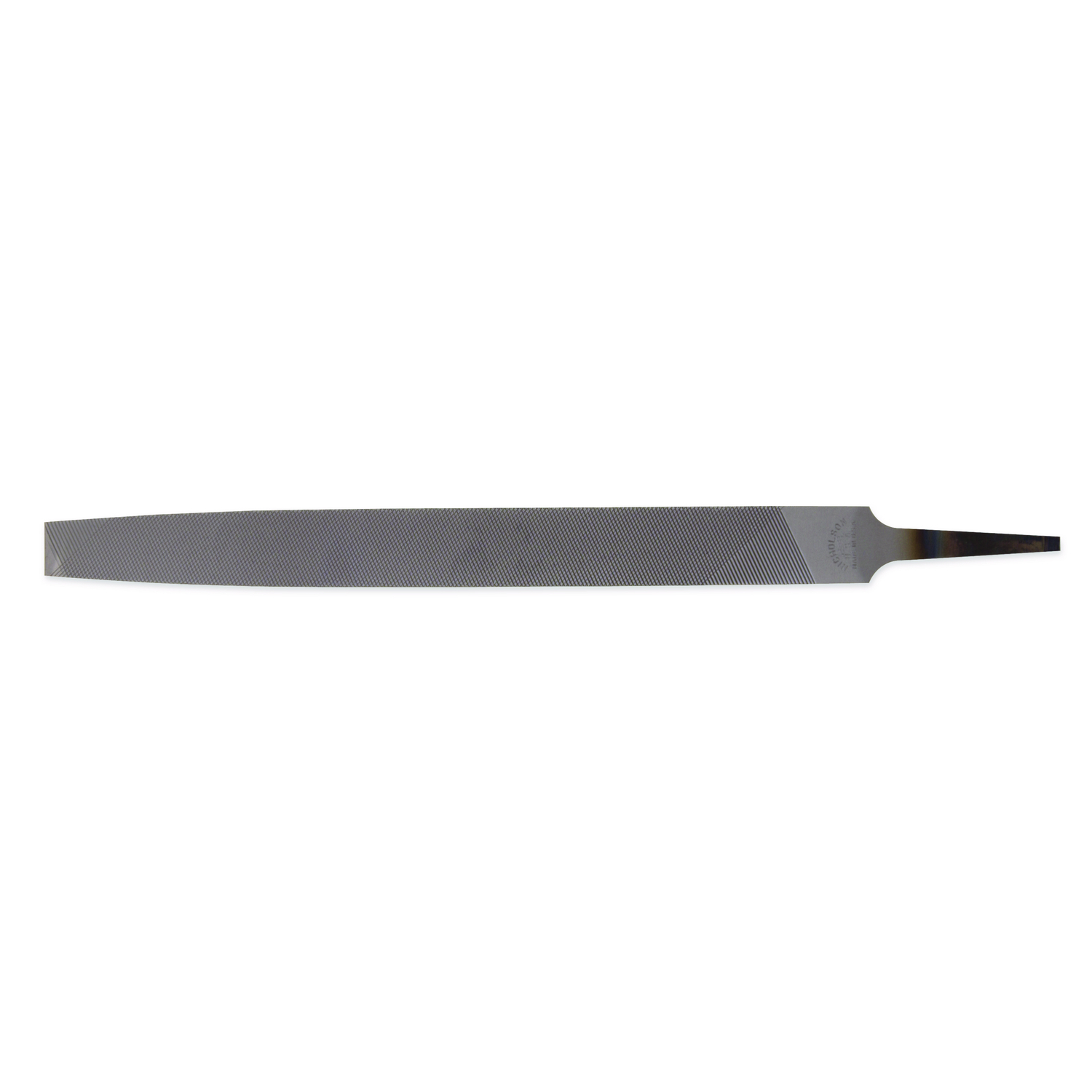 Nicholson Black Diamond Flat Bastard File, Double-Cut, 8 In.