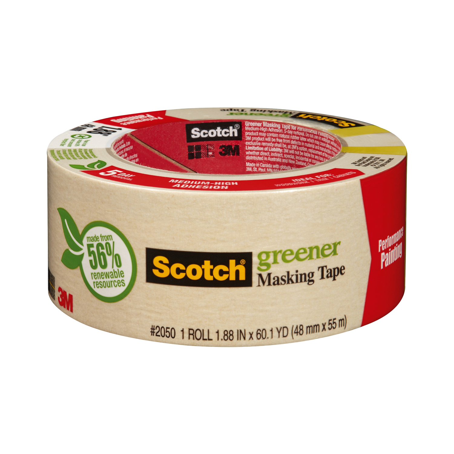 Scotch 1.88 x 60.1 Yd. General Purpose Painting Masking Tape