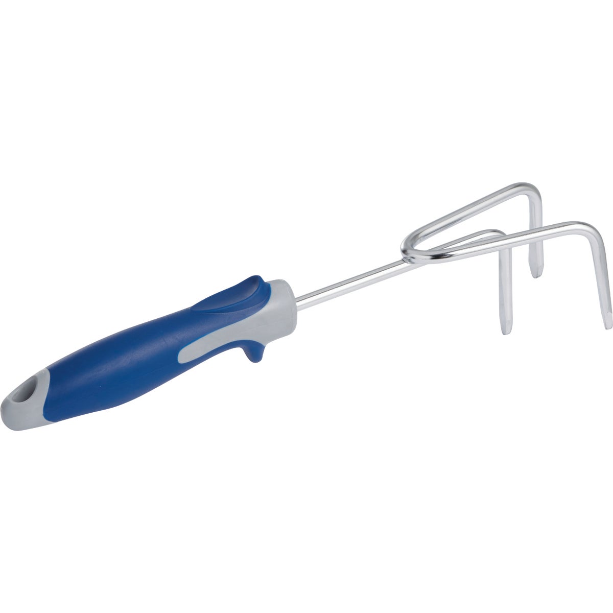 12 Inch Chrome-plated Hand Cultivator With Ergonomic Grip - Model 646a