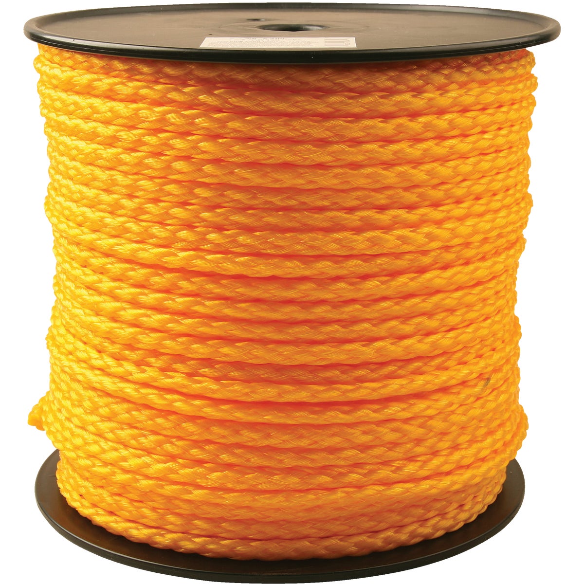 3/8 In. X 400 Ft. Yellow Braided Polypropylene Rope - Marine Quality