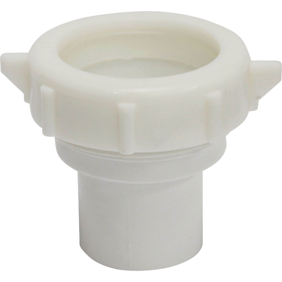 1-1/2 In. X 1-1/4 In. White Pvc Slip-joint Reducer Coupling