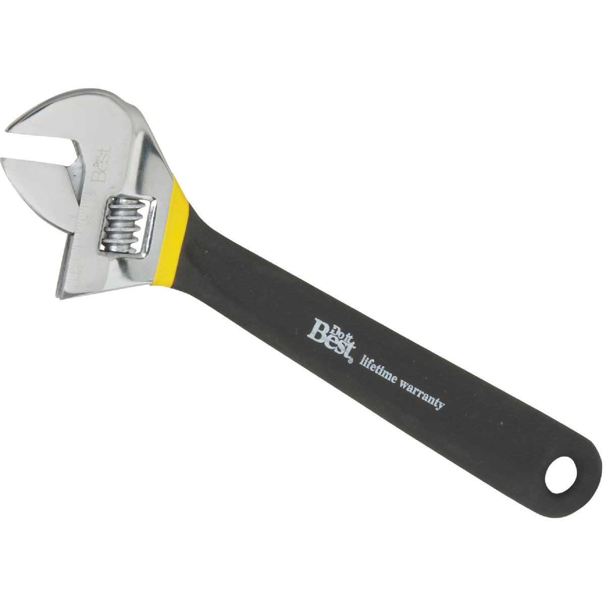 15 Inch Adjustable Wrench - Model 306436, Nickel Chrome Finish