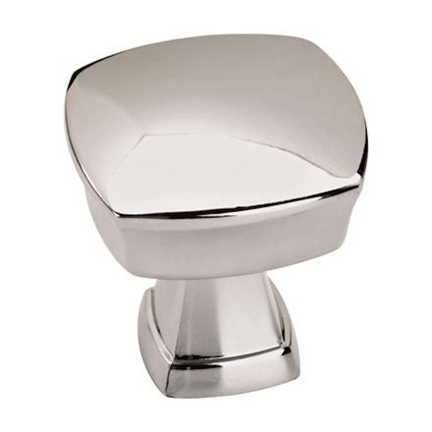 Allison by Amerock Stature Square Polished Chrome Cabinet Knob