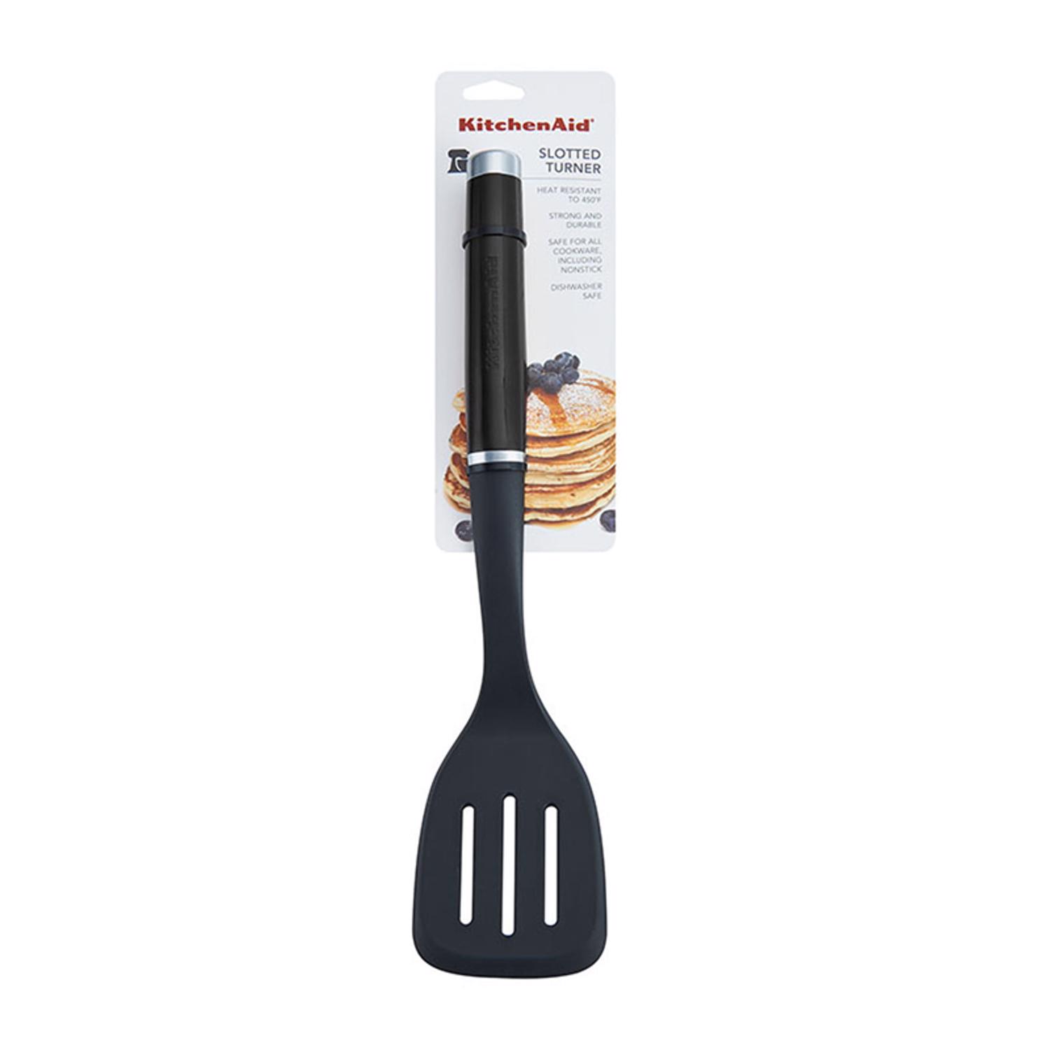 KitchenAid 13 In. Black Nylon Slotted Turner