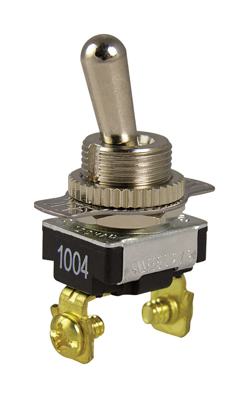 Gardner Bender Medium-Duty SPST Screw Toggle Switch