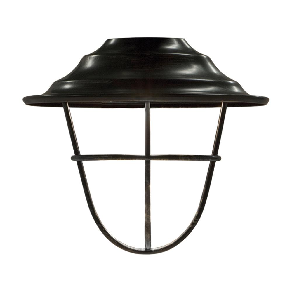 Oil-Rubbed Bronze Cage Cafe Light Shade (6-Pack)